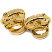 Christian Dior Earrings Clip-On Gold