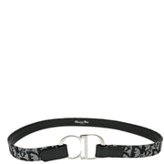 Christian Dior Trotter Belt Black #75 Small Good