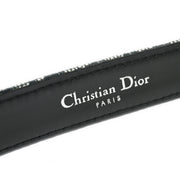 Christian Dior Trotter Belt Black #75 Small Good