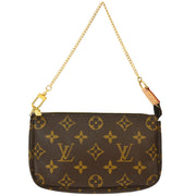 Louis Vuitton 2003 Monogram Mini Pochette Accessoires Handbag M58009