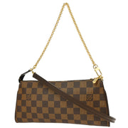 Louis Vuitton Damier Eva 2way Chain Handbag N55213