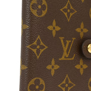 Louis Vuitton Monogram Agenda PM Note Book Cover R20005 Small Good