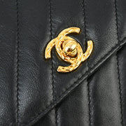 Chanel Black Lambskin Camera Bag Mini