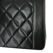 Chanel Black Lambskin Medium Diana Shoulder Bag