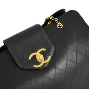 Chanel Black Lambskin Supermodel Bicolore Shoulder Bag