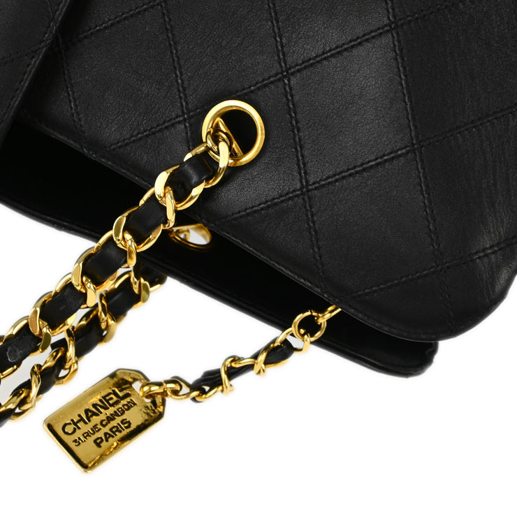 Chanel Black Lambskin Supermodel Bicolore Shoulder Bag