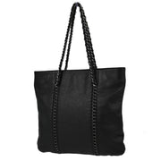 Chanel Black Calfskin Luxury Tote Bag