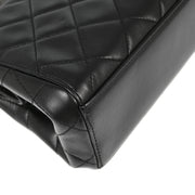 Chanel Black Lambskin Shoulder Bag