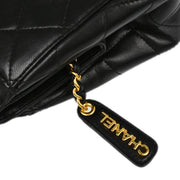 Chanel Black Lambskin Shoulder Bag