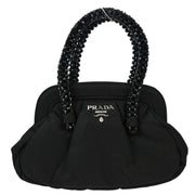 Prada Black Nylon Handbag