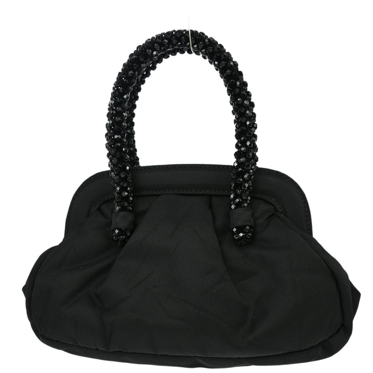 Prada Black Nylon Handbag