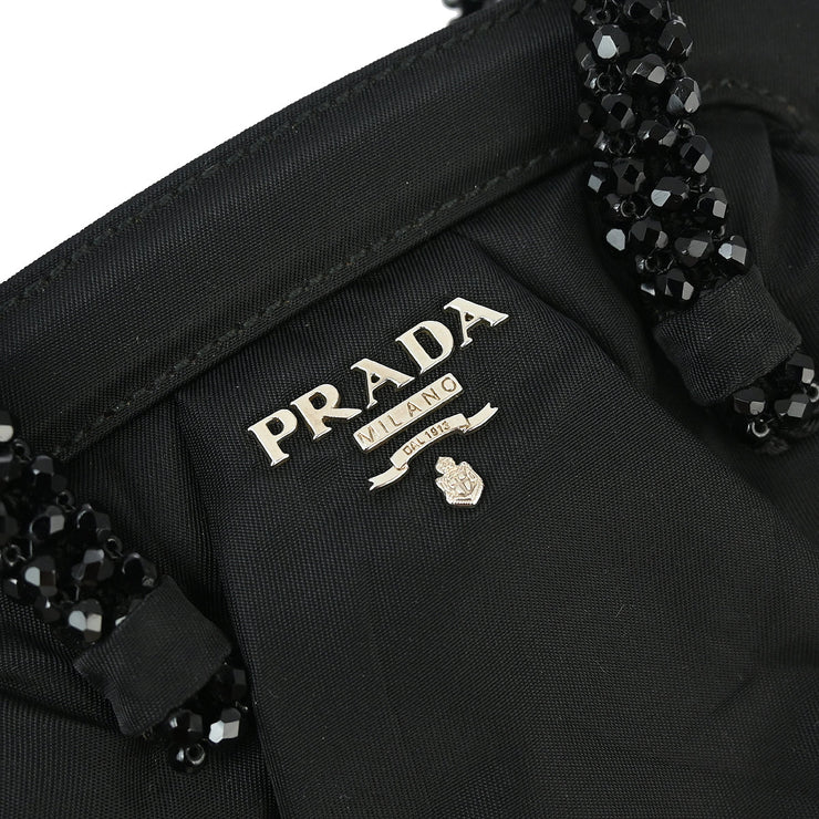 Prada Black Nylon Handbag