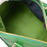 Louis Vuitton Green Epi Speedy 25 Handbag M43014