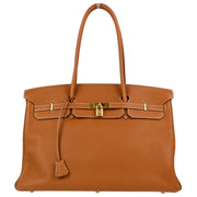 Hermes Gold Togo Birkin 45 Handbag