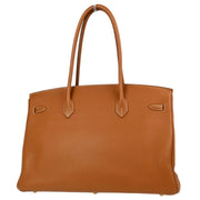 Hermes Gold Togo Birkin 45 Handbag