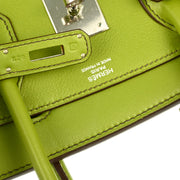 Hermes Green Swift Birkin 30 Handbag