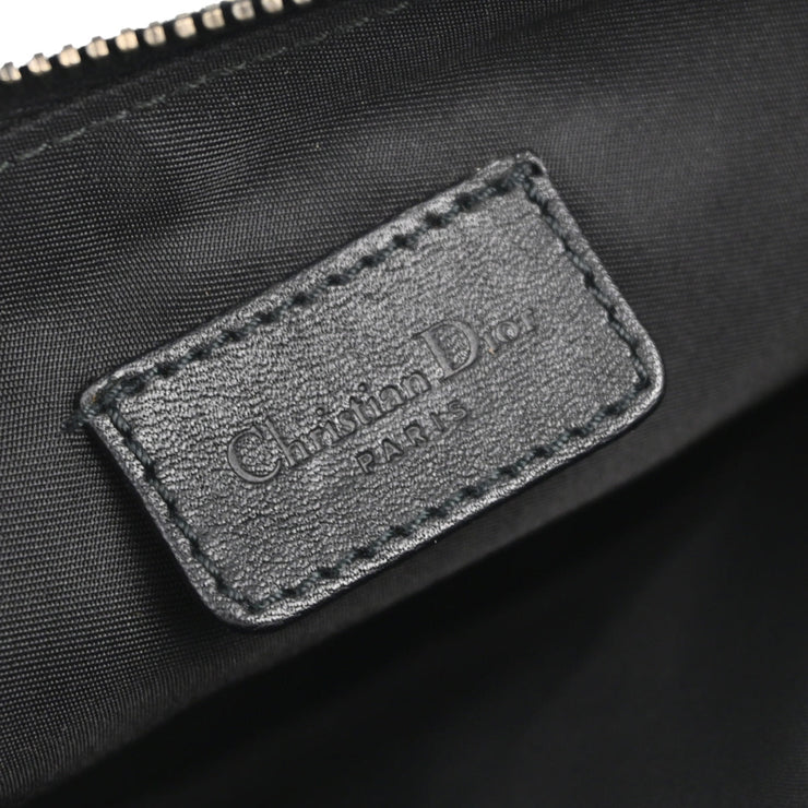 Christian Dior Black Trotter Saddle Handbag