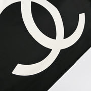 Chanel Black Nylon Shoulder Tote Bag