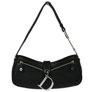 Christian Dior Black Leather Shoulder Bag