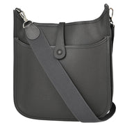 Hermes Graphite Epsom Evelyne 2 29 PM Shoulder Bag