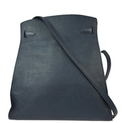 Hermes Navy Ardennes Kelly Sport GM Shoulder Bag