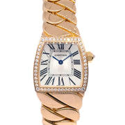 Cartier La Dona SM Ref.WE601011 Quartz Watch 18KPG Diamond