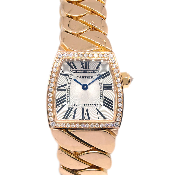 Cartier La Dona SM Ref.WE601011 Quartz Watch 18KPG Diamond