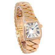 Cartier La Dona SM Ref.WE601011 Quartz Watch 18KYG Diamond