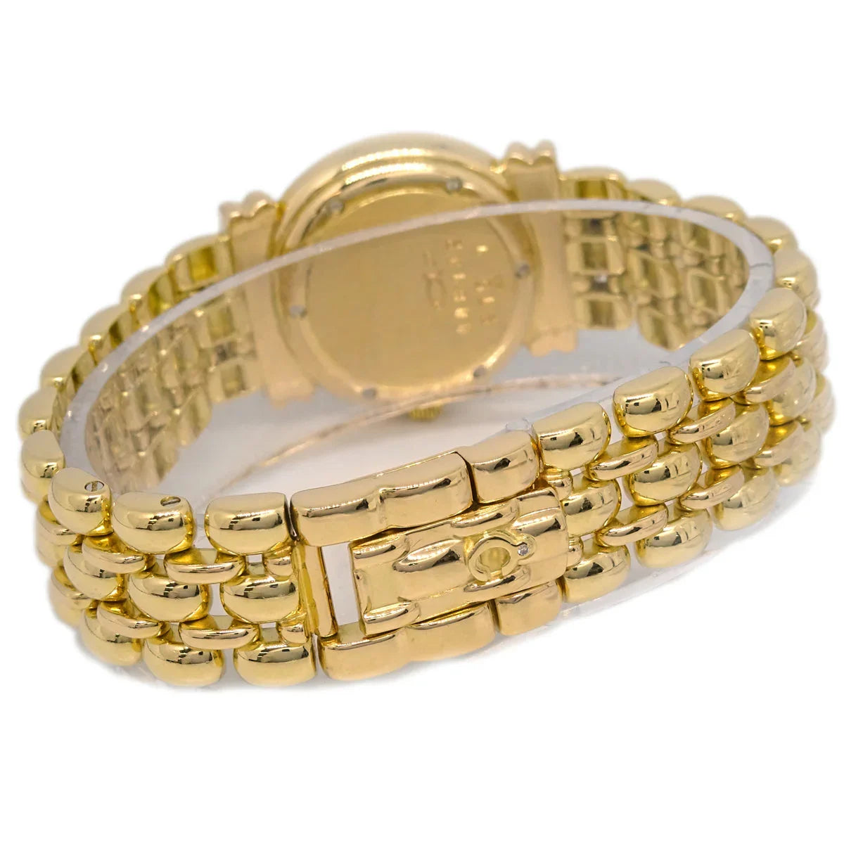Chopard 1980-1990 YG Ruby Quartz Watch 18KYG Diamond – AMORE