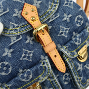 Louis Vuitton Blue Monogram Denim Sac a Dos PM Backpack M95057