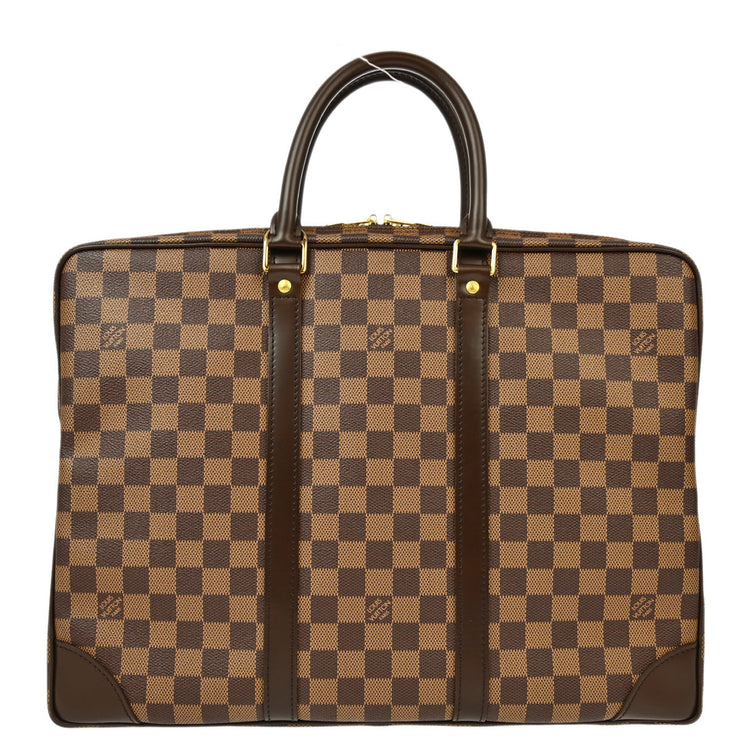 Louis Vuitton 2006 Damier Porte Documents Voyage Handbag N41124