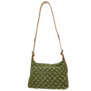 Louis Vuitton Green Monogram Denim Baggy PM Shoulder Bag M95213