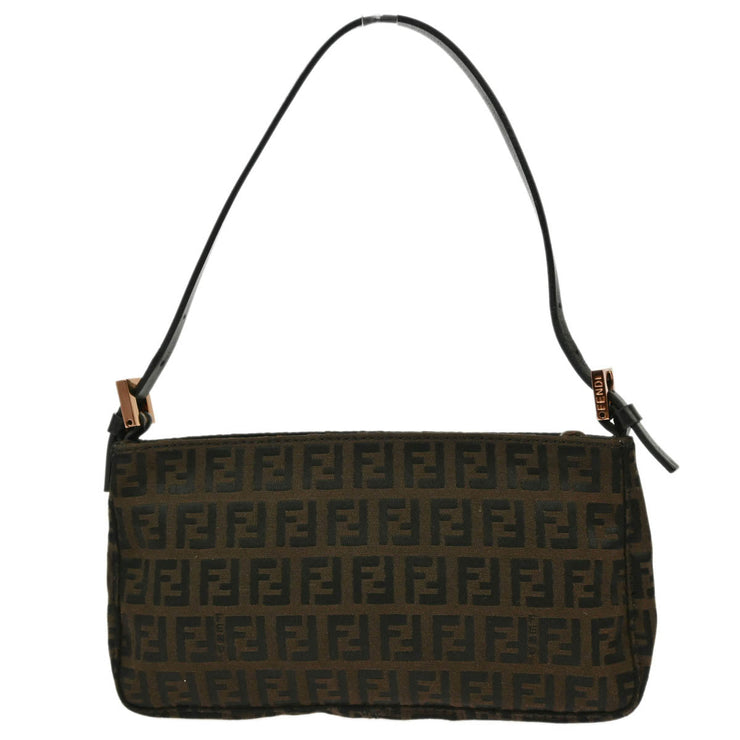 Fendi Brown Zucchino Handbag