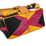 Christian Dior Multicolor Argyle Check Shoulder Bag