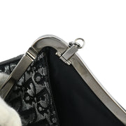 Christian Dior Black Trotter Saddle Handbag