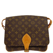 Louis Vuitton Monogram Cartouchiere GM Shoulder Bag M51252