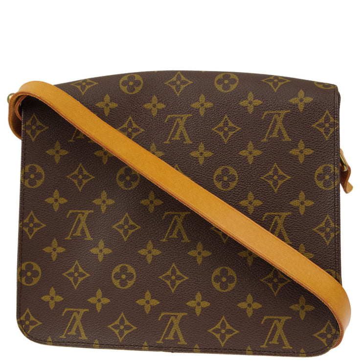 Louis Vuitton 1990 Monogram Cartouchiere GM Shoulder Bag M51252