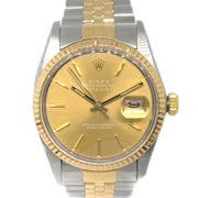 Rolex Oyster Perpetual Datejust Ref.16013 36mm Self-winding Watch 18KYG