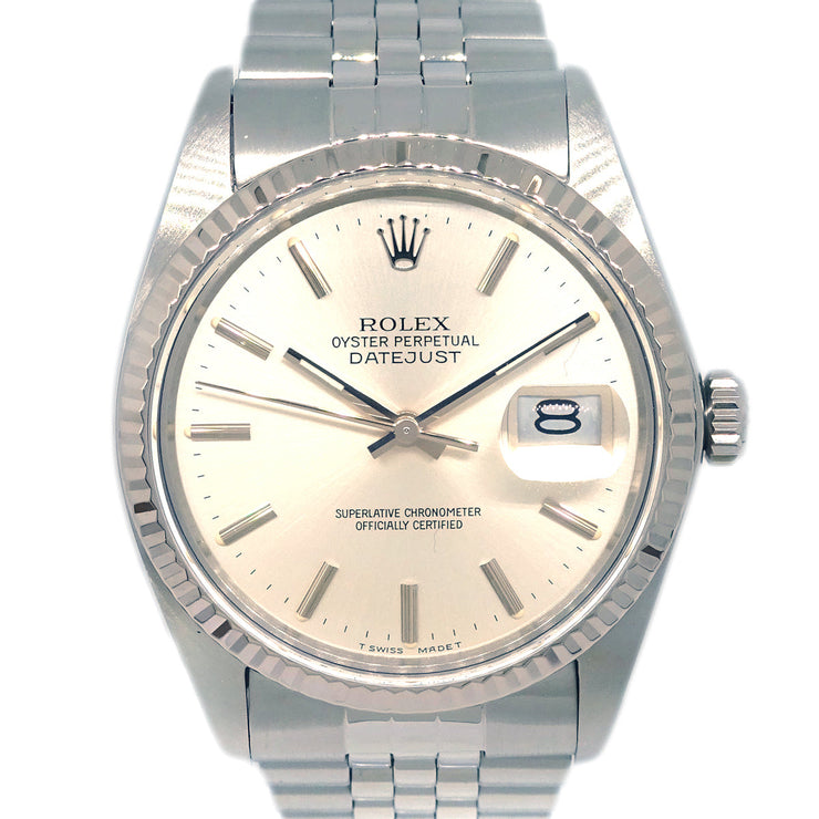 Rolex Oyster Perpetual Datejust Ref.16014 36mm Self-winding Watch SS