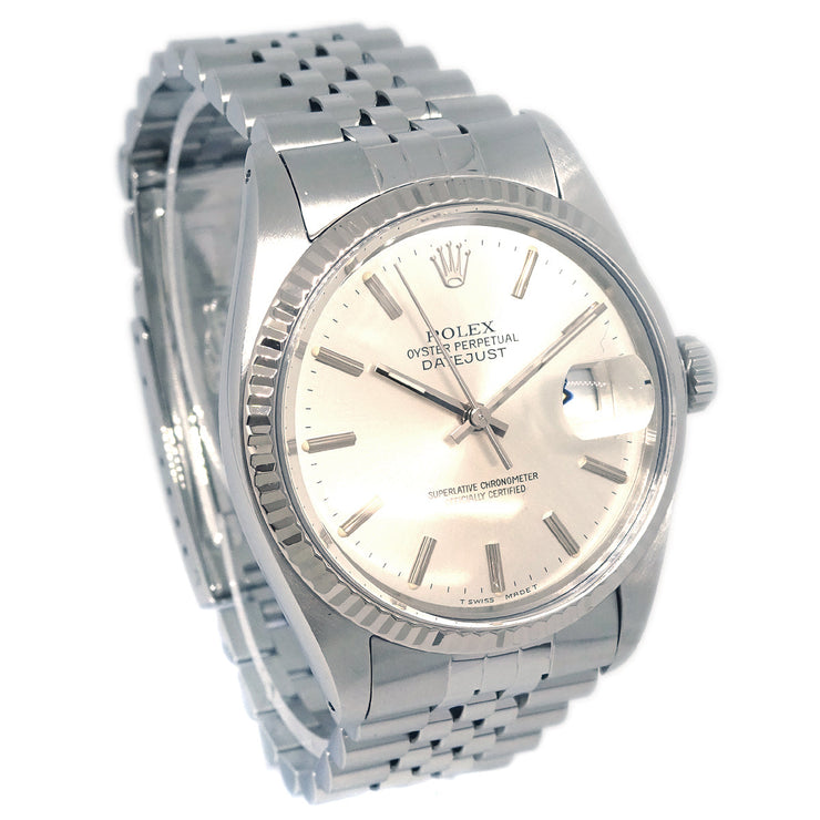 Rolex Oyster Perpetual Datejust Ref.16014 36mm Self-winding Watch SS