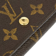 Louis Vuitton 2003 Monogram Porte Monnaie Billet Tresor Wallet M61730