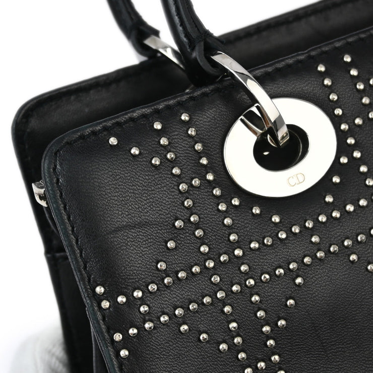 Christian Dior Black Cannage Handbag