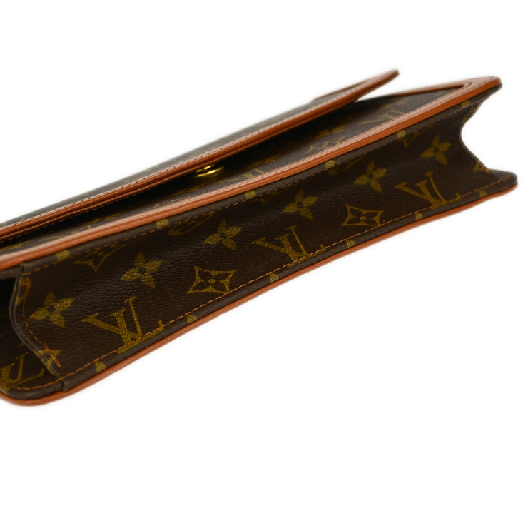 Louis Vuitton 1990 Monogram Pochette Dame PM Clutch M51812