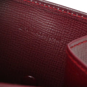 Cartier Coin Purse Wallet Bordeaux