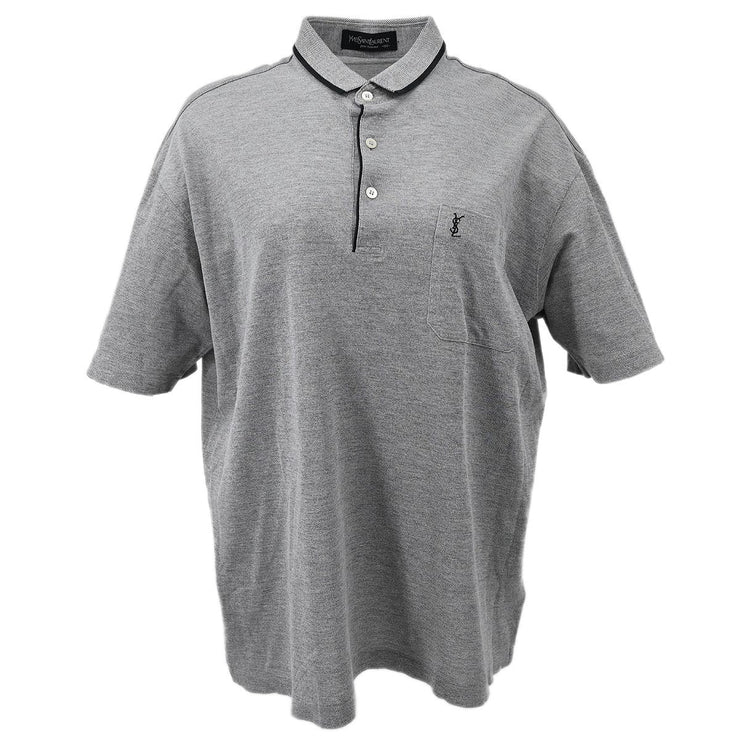 Yves Saint Laurent Polo Shirt Gray