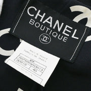 Chanel 1997 Single Breasted Jacket Black #40