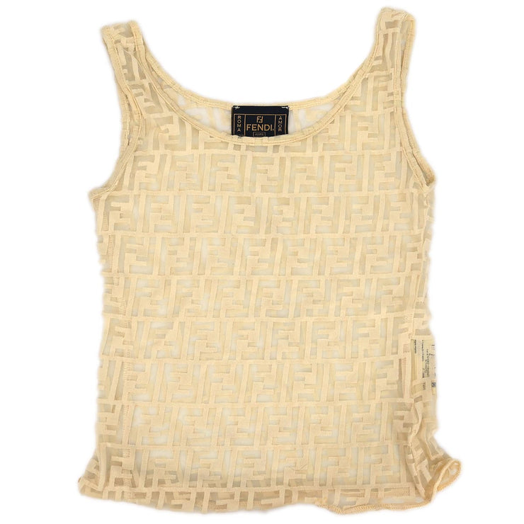 Fendi Sleeveless Top Off-white #40