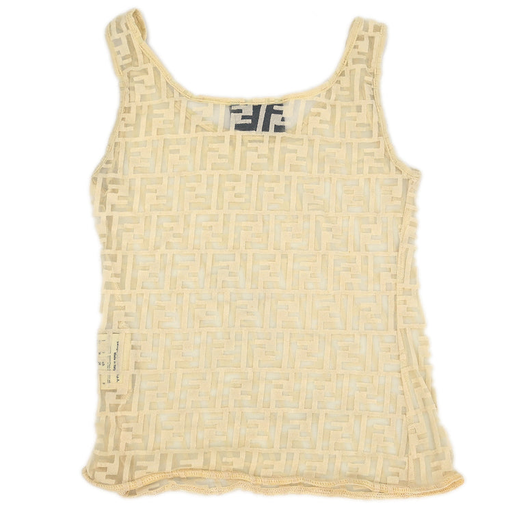 Fendi Sleeveless Top Off-white #40