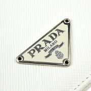 Prada White Bifold Wallet