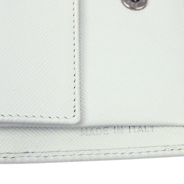 Prada White Bifold Wallet